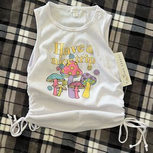 Orange Kiss “Have a Nice Trip” Top